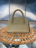 Vintage 1980’s Valentino Garavani Ivory Saffiano Top Handle Bag