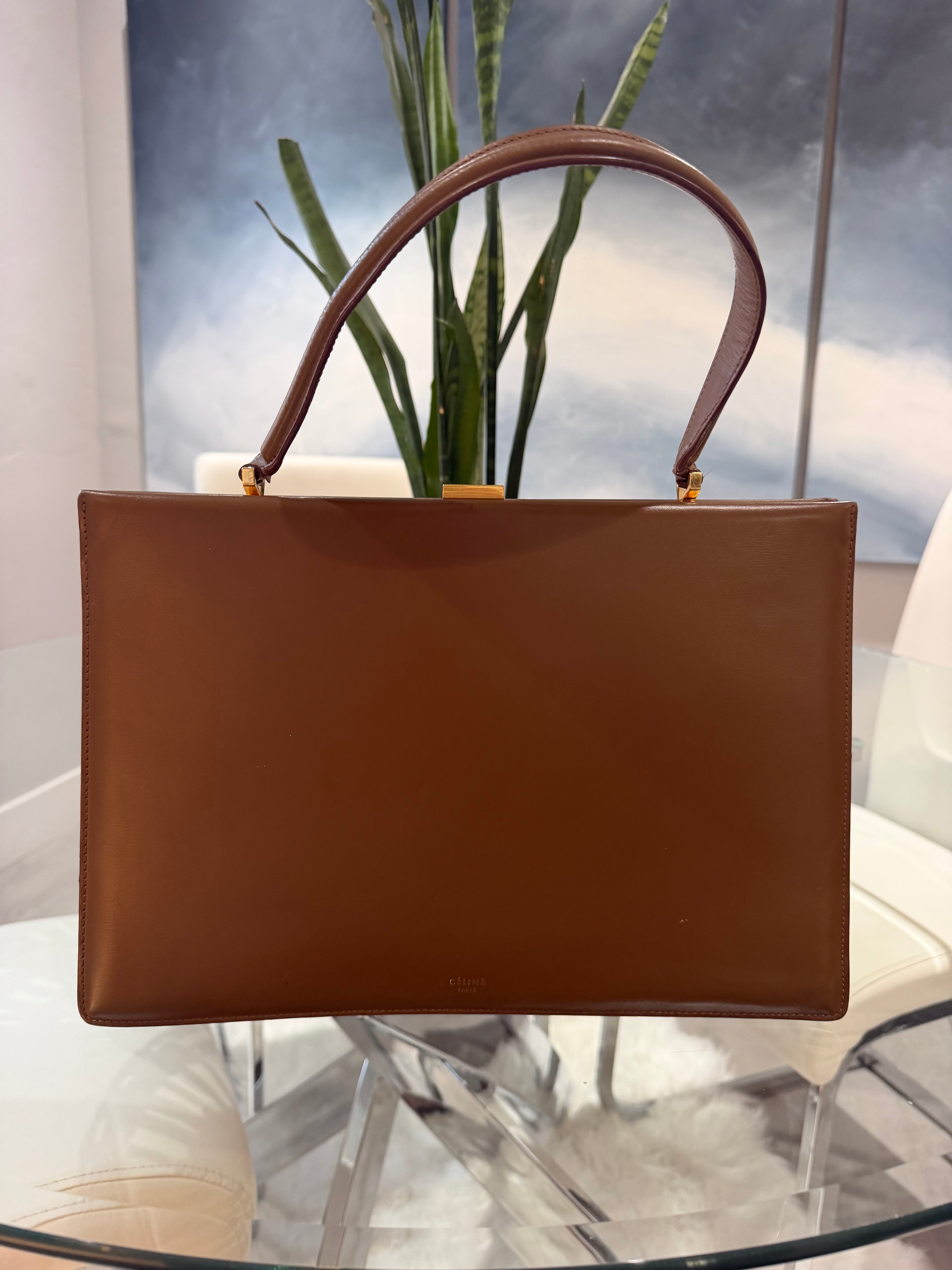 Celine 2017 Phoebe Philo Era Medium Clasp Handbag