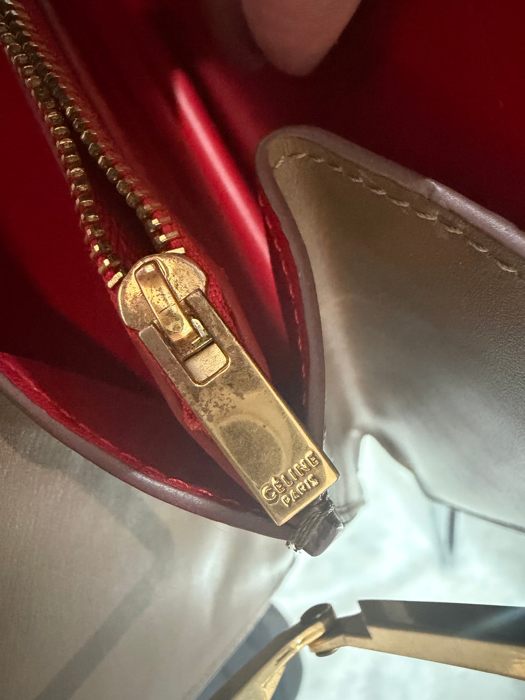 Celine 2017 Phoebe Philo Era Medium Clasp Handbag