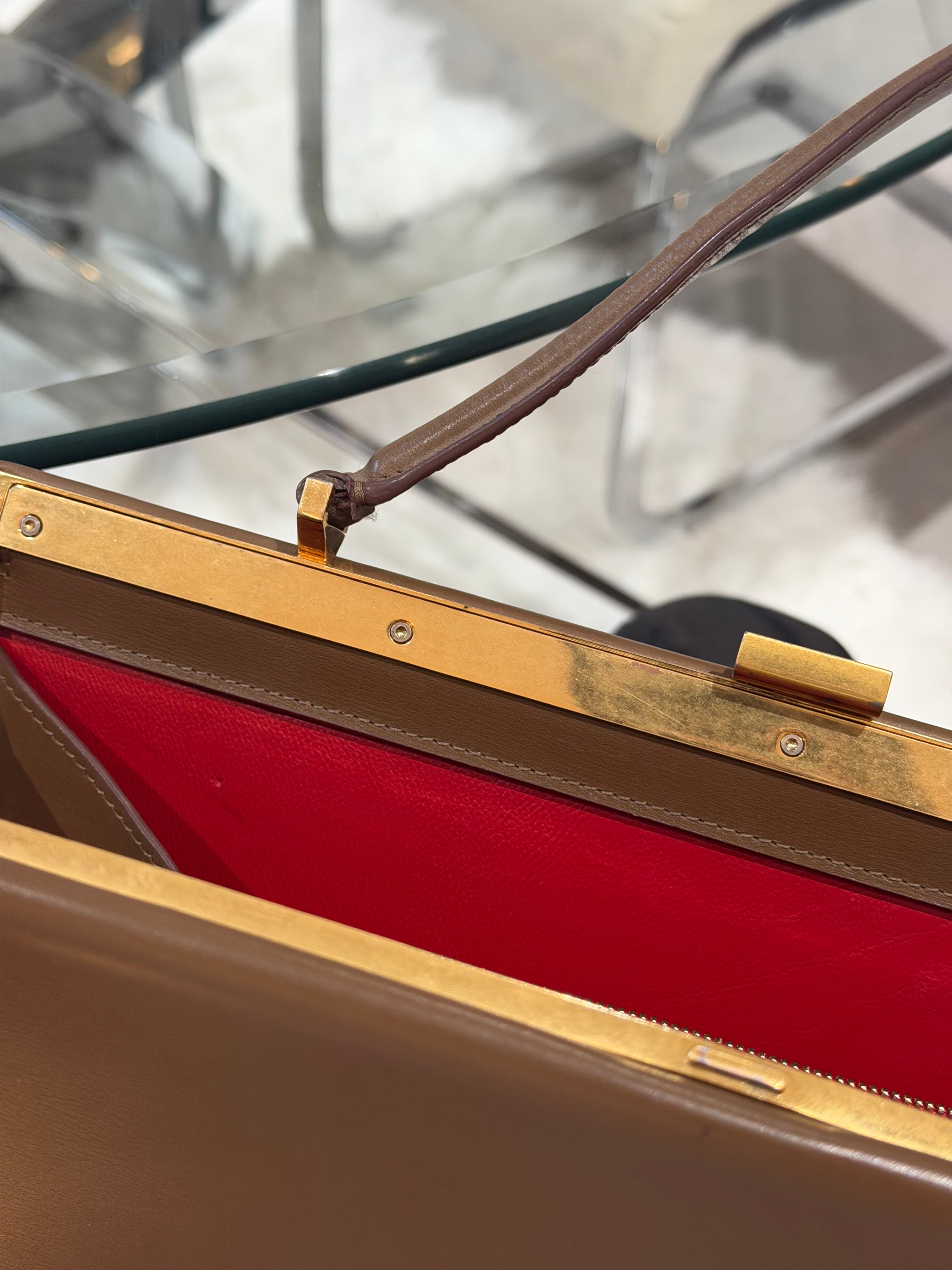Celine 2017 Phoebe Philo Era Medium Clasp Handbag